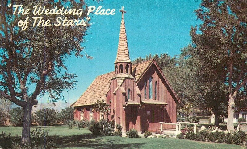 Postcard Nevada Las Vegas Little Church of the West 1960s Vegas News 23-2412