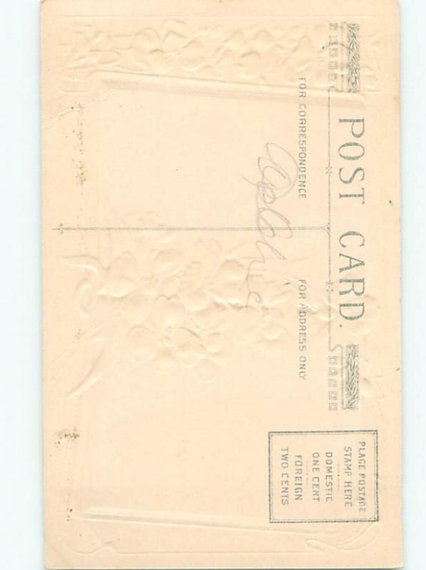 Divided-Back NEW YEAR SCENE Great Postcard AA1962