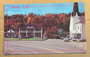 UNUSED POSTCARD - TOWN OF BATH, NEW HAMPSHIRE