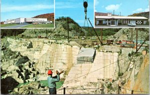 Postcard VT Barre - Rock of Ages Granite Quarry