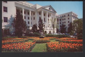 West Virginia WHITE SULPHUR SPRINGS North Facade, The Greenbrier ~ Chrome