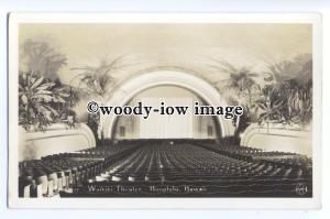 ft1606 - Interior of Waikiki Theater , Honolulu , Hawaii , USA - postcard