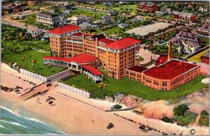 Postcard HOTEL SCENE Daytona Beach Florida FL AK4062