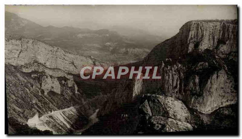 Postcard Modern Moustiers Sainte Marie Gorges Du Verdon