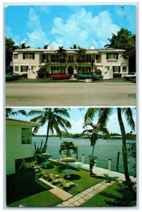 1973 Bermudian On The Intracoastal Multiview Fort Lauderdale Florida FL Postcard