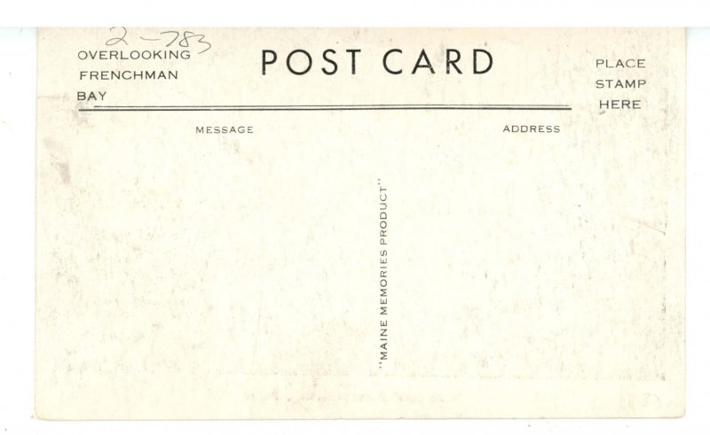 ME - Bar Harbor. Frenchman's Bay, Tide Bell