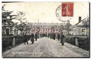 Old Postcard From Angers Genie Army Barracks