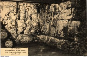 CPA CHAUMONT Établissements Henri Lacaille Une Cave profondement creu (616945)