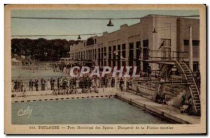 Toulouse - The Municipal Swimming Pool - Swimming Pool - Old Postcard