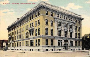 YMCA Building Indianapolis Indiana 1920 postcard