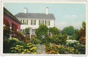 Garden, Thomas Bailey Aldrich Memorial, PORTSMOUTH, New Hampshire, 10-20s