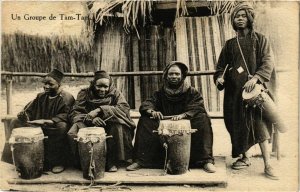 CPA AK Un Groupe de Tam-Tam SENEGAL (821975)