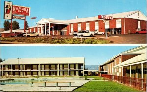 Vtg Grand Junction Colorado CO Ramada Inn Hotel Motel 1970s View Postcard