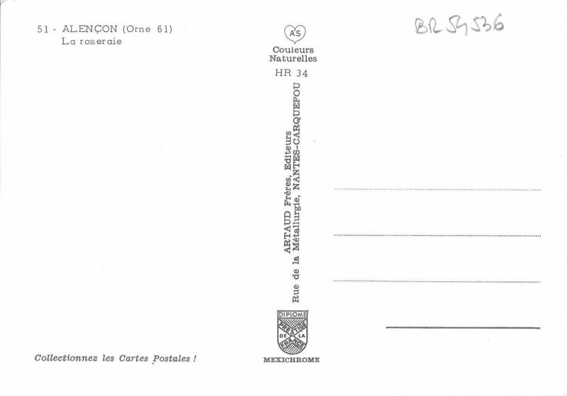 BR54536 La Roseraie alencon france