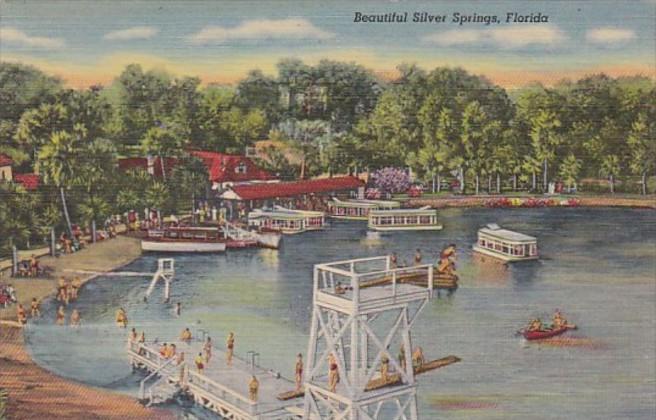 Florida Silver Springs Boat Landing Curteich