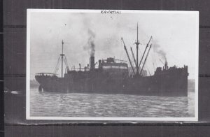 UNION STEAMSHIP Co., NEW ZEALAND  KAWATIRI ,1920 ppc.  REPRINT