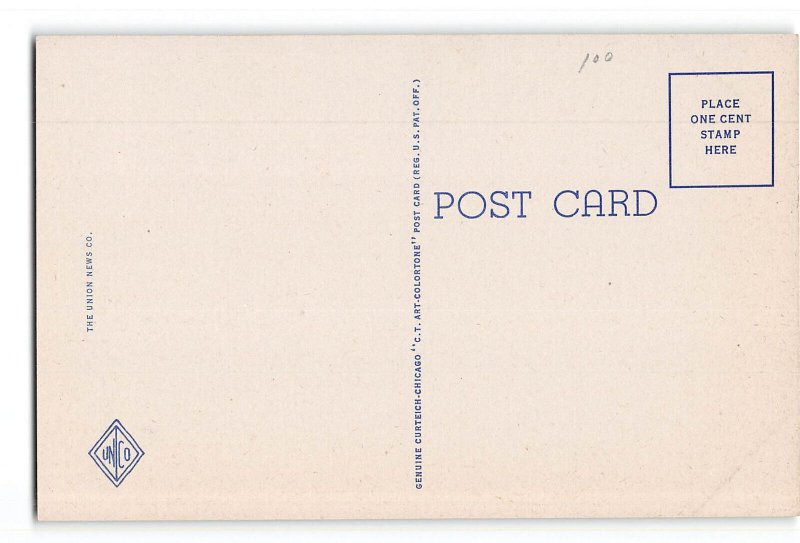 Lexington Kentucky KY Postcard 1930-1950 U.S. Post Office