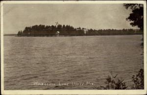 Unity ME Winnecook Lake c1910 Postcard