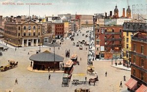 Haymarket Square in Boston, Massachusetts