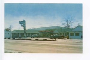 London KY Motel and Restaurant Old Cars Postcard