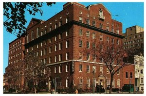 Washington DC YWCA 17th & K Streets Postcard Pray for Peace Cancel Posted 1956