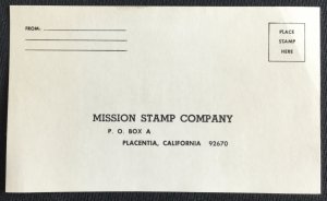 Unused Vintage Postcard “Mystic Stamp Company” circa 1960s LB