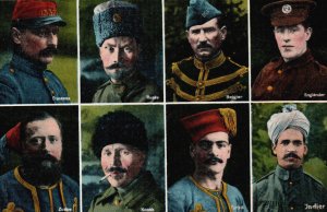 WWI Prisoners Of War Our Enemy German Propaganda Postcard