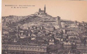 France Marseille Vue Generale sur Notre Dame de la Garde