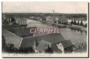 Old Postcard Moulin de Laval Bootz and Factories