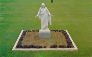 Canada The Christus Statue Forest Lawn Memorial Park Vancouver British Columbia