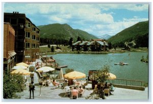 c1960s Dining On The Shore Keystone Lake Denver Colorado CO Unposted Postcard 