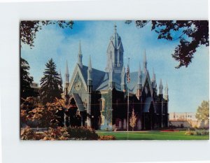 Postcard The Assembly Hall Temple Square Salt Lake City Utah USA