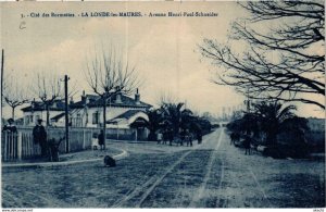 CPA Cite des Bormettes La LONDE-les-MAURES Avenue Henri-Paul-SCHNEIDER (614162)