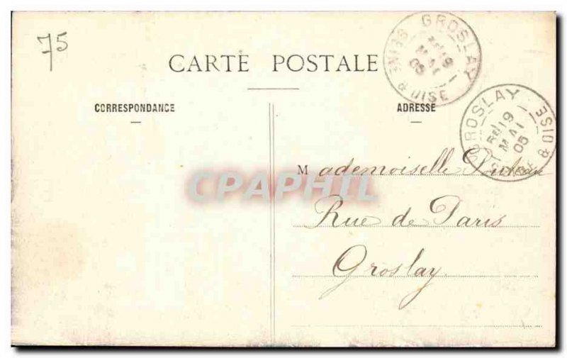 Paris - Seven Bridges - Old Postcard