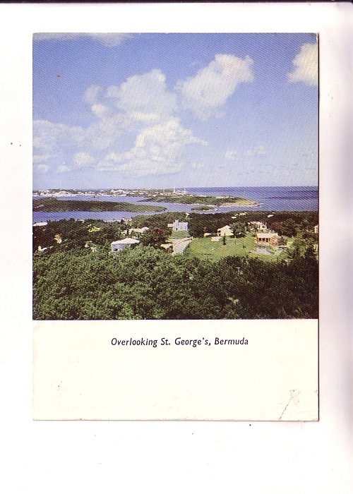 Overlooking St George's, Bermuda,