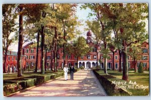 Mobile Alabama AL Postcard Spring Hill College c1909 Raphael Tuck Sons Vintage