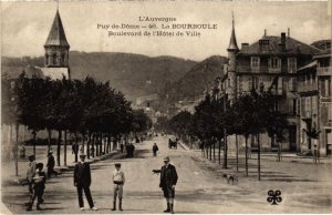 CPA La Bourboule Boulevard de l'Hotel de Ville FRANCE (1285598)