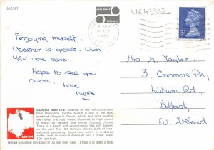 uk43332 hangnam hill comne bartin north devon uk