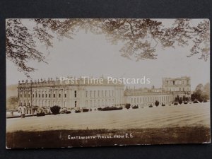 Derbyshire: Chatsworth House from S.E c1904 RP PC by G.Marsden & Son, Wirksworth