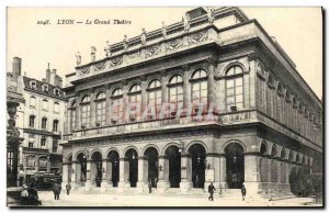 Old Postcard Lyon Grand Theater