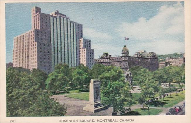 Canada Montreal Dominion Square