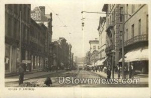 Real Photo Asylum Street - Hartford, Connecticut CT  