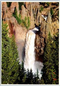 Postcard - Tower Falls, Yellowstone National Park - Wyoming
