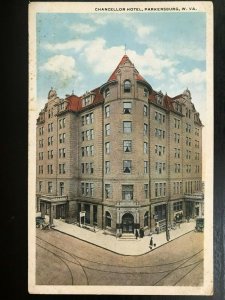 Vintage Postcard 1914 Chancellor Hotel Parkersburg West Virginia