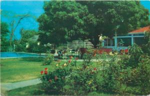 Jamaica view of grounds and pool Hotel Flamingo Kingston