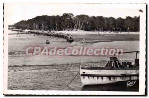 Postcard Old Capbreton La Plage Du Bouret And The Canal D'Hossegor