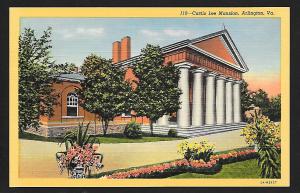 Custis Lee Mansion Arlington VA unused c1935