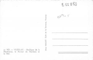 B55883 Vezelay Basilique de la Madeleine  france