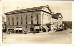 Greeley CO Colorado Sterling Hotel and Shops c1929 Real Photo Vintage Postcard