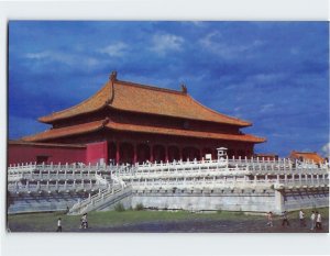 Postcard The Hall of Supreme Harmony in the Palace Museum, Beijing, China